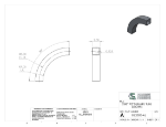 Picture of #SQ2005-AL - ALUMINUM 2.00" SQ TUBE 90° ELBOW