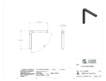 Picture of #BB50-SS-3.63OA - STAINLESS STEEL BAR BEND 1/2 in. 