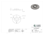 Picture of #XFF1503-SS - STAINLESS STEEL 1-1/2" TUBE EXTRA HEAVY FLAT FLANGE
