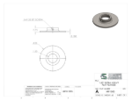 Picture of #XFF1505 - STEEL 1-1/2" TUBE EXTRA HEAVY FLAT FLANGE