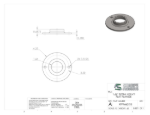 Picture of #XFF1662-SS - STAINLESS STEEL 1-1/4" PIPE EXTRA HEAVY FLAT FLANGE