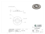 Picture of #XFF1666 - STEEL 1-1/4" PIPE EXTRA HEAVY FLAT FLANGE