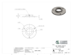 Picture of #XFF1667 - STEEL 1-1/4" PIPE EXTRA HEAVY FLAT FLANGE