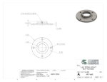 Picture of #XFF1668 - STEEL 1-1/4" PIPE EXTRA HEAVY FLAT FLANGE