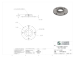 Picture of #XFF1668-SS - STAINLESS STEEL 1-1/4" PIPE EXTRA HEAVY FLAT FLANGE