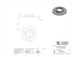 Picture of #XFF1900-SS - STAINLESS STEEL 1-1/2" PIPE EXTRA HEAVY FLAT FLANGE
