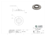 Picture of #XFF1905 - STEEL 1-1/2" PIPE EXTRA HEAVY FLAT FLANGE